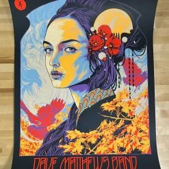 Dave Matthews Band - 2021 Ken Taylor Poster Chicago, IL 9 Dave Matthews Band - 2021 Ken Taylor Poster Chicago, IL