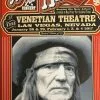 Willie Nelson - 2017 Mattole River Studios Poster Las Vegas, NV