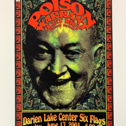Gig Posters Poison - 2001 FGX Studio Poster Darien Center, NY