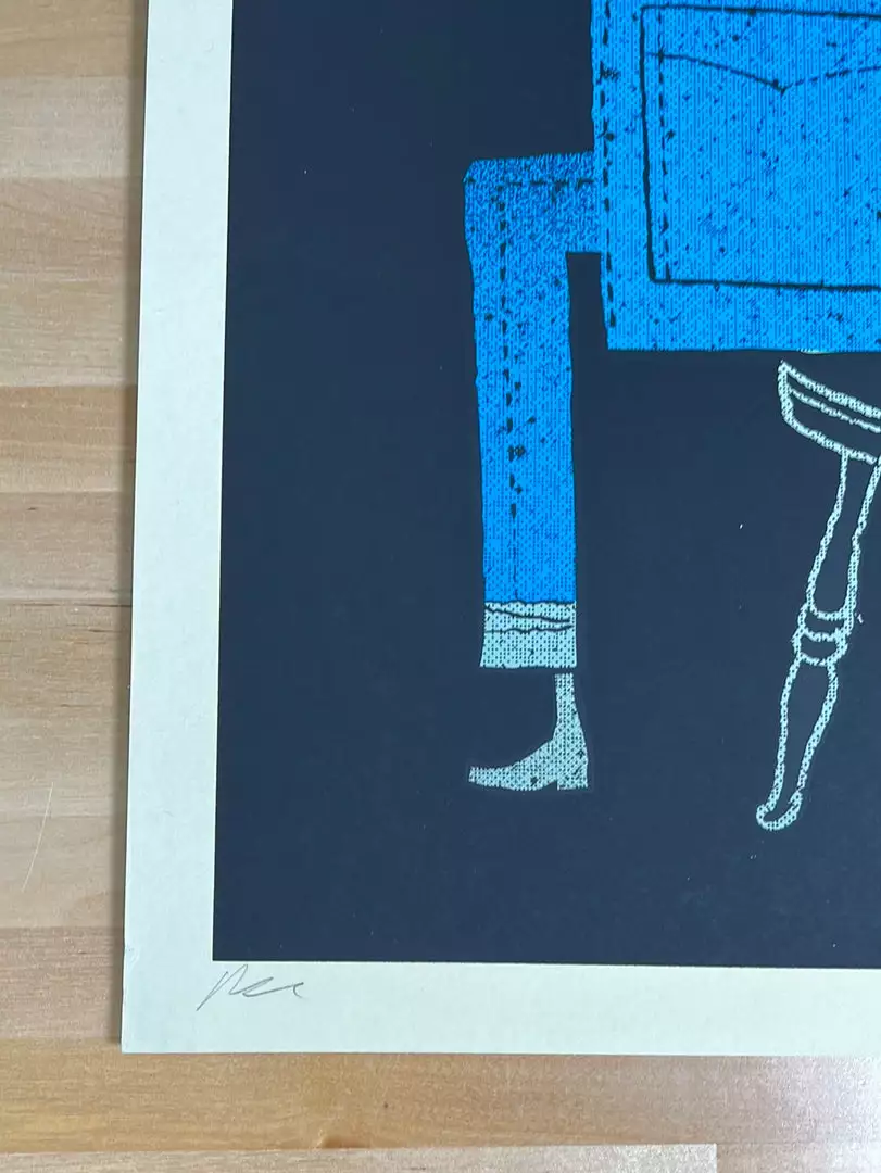 Jack White - 2012 Methane Poster Atlanta, GA Fox Theatre Gig Posters 8 Jack White - 2012 Methane Poster Atlanta, GA Fox Theatre Gig Posters