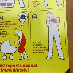 Sold Out Posters Battlestar Galactica - 2007 How To Spot A Cylon Poster Movie Print