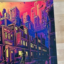 Gig Posters Grey Street - 2022 Dan Mumford Poster Dave Matthews Band (ORANGE)