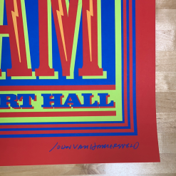 Eric Clapton Cream - 2005 John Van Hamersveld Poster London AE 19x27.5