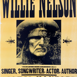 Willie Nelson - 2005 Hatch Show Print 5/4 Poster Hanford, CA Fox Theatre Gig Posters