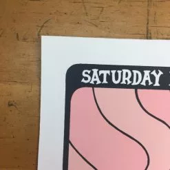 Gig Posters The Party Of Helicopters - Mike Budai Poster Cleveland, OH Happy Dog