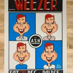 Weezer - 1996 Pslag Poster Hollywood, CA The Palace