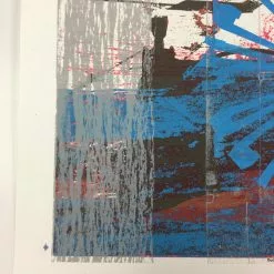 Dinosaur Jr - 2008 Dan MacAdam Crosshair Poster Cambridge, MA Middle East