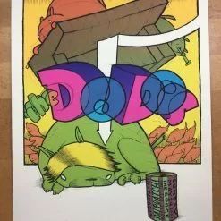 The Dodos - 2009 Jay Ryan Poster Sasquatch! 09 Series George, WA Gorge Amphithea Gig Posters
