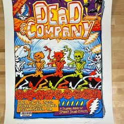 Gig Posters Dead & Company - 2021 AJ Masthay Poster Hollywood, CA S/N