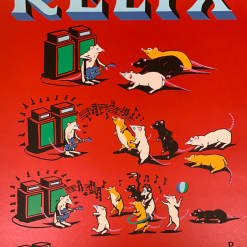 Pied Piper - 2020 Jim Pollock Poster Relix Red Edition Gig Posters