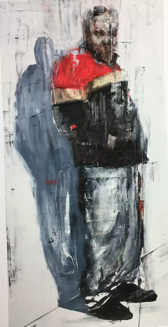 Art Prints (Unknown) Waiter - Brett Amory Poster Limited Edition Art Print S/N 3 Art Prints (Unknown) Waiter - Brett Amory Poster Limited Edition Art Print S/N