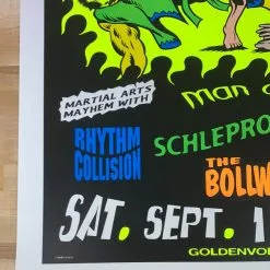 TAZ Deadly Hands Of Dr. Strange - 1994 T.A.Z. Poster Boston, MA 1st Ed Gig Posters