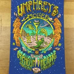 Umphrey's McGee - 2013 David Welker Poster Madison, WI Orpheum Theatre Gig Posters