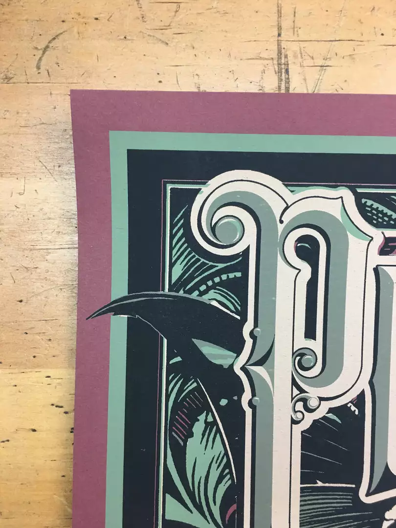 Pelican - 2006 Burlesque Of North America Poster Multiple Venues - Red Variant 6 Pelican - 2006 Burlesque Of North America Poster Multiple Venues - Red Variant