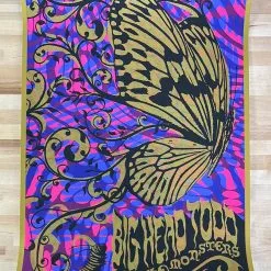 Big Head Todd & The Monsters - 2007 Todd Slater Poster Red Rocks Morrison, CO