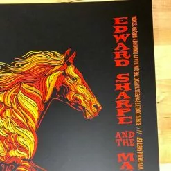 Edward Sharpe - 2012 Todd Slater Poster Ojai, CA Libbey Bowl Gig Posters