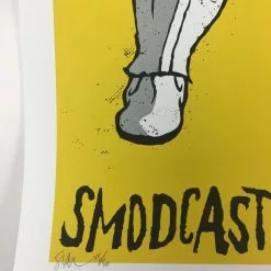 Gig Posters Smodcast - 2010 Todd Slater Poster Billings, MT San Francisco, CA Babcock Theatr