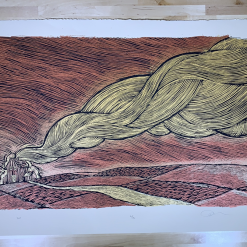 Ash - 2009 Dan Grzeca Poster Art Print Copper/Gold Variant Art Prints