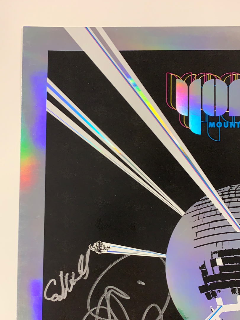 Colorado Yonder Mountain String Band - 2009 Art-i-fact Poster, CO FOIL Fillmore 5 Colorado Yonder Mountain String Band - 2009 Art-i-fact Poster, CO FOIL Fillmore