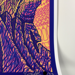 Widespread Panic - 2019 Brad Klausen Poster Red Rocks Morrison, CO S/N