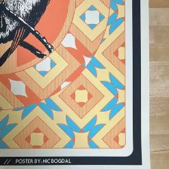 The Disco Biscuits - 2017 Nic Bogdal Poster Red Rocks Morrison, CO Colorado
