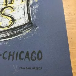 Alabama Shakes - 2016 Dan Grzeca Poster Chicago Civic Opera House