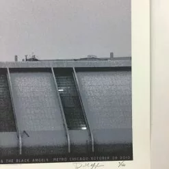 Black Mountain - 2010 Dan MacAdam Of Crosshair Poster Chicago, IL Metro