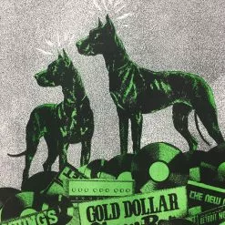 Jack White - 2019 The Silent Giants Poster Detroit, MI Third Man Records Gig Posters