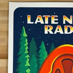 Colorado Late Night Radio - 2021 Mike Tallman Poster Denver, CO S/N 10 Colorado Late Night Radio - 2021 Mike Tallman Poster Denver, CO S/N