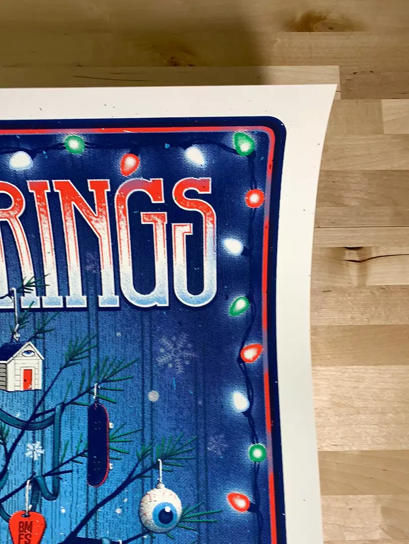 Half Hazzard Press Billy Strings - 2020 Half Hazard Poster String The Halls Gig Posters 6 Half Hazzard Press Billy Strings - 2020 Half Hazard Poster String The Halls Gig Posters