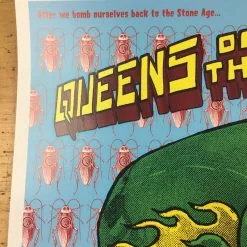 Queens Of The Stone Age - 2003 EMEK Poster Fort Worth, TX Ridglea Theatre