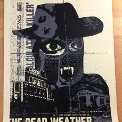 Gig Posters The Dead Weather - 2009 Methane Studios Poster Portland Roseland Theatre