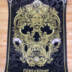 Guns N' Roses - 2021 Anthony Petrie Poster Flocked 1st Edition 13 Guns N' Roses - 2021 Anthony Petrie Poster Flocked 1st Edition