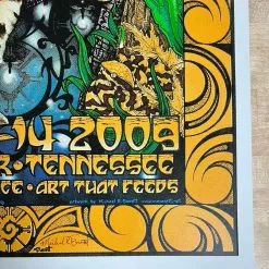 Bonnaroo - 2009 Michael Everett Poster Manchester, TN