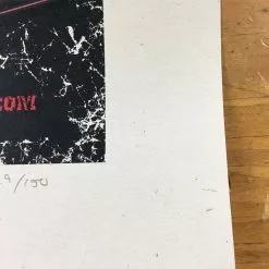 Queens Of The Stone Age - 2008 Justin Hampton Poster Hamilton, ON Copps Coliseum