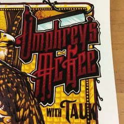 Umphrey's McGee 2016 - AJ Masthay Poster Albany, NY Palace Theatre Gig Posters