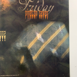 Nick Cave - 2002 Frank Wiedemann Poster The Warfield Theatre San Fran 1st