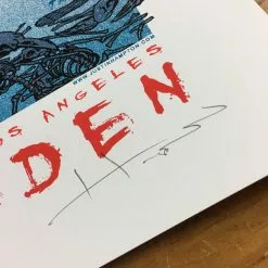 Soundgarden - 2013 Justin Hampton Poster Los Angeles Wiltern Theatre