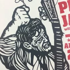 Ames Brothers Pearl Jam - 2003 Ames Design Poster Adelaide, AUS Entertainment Center Gig Posters