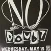 No Doubt - 1997 Paul Cutler Promo Poster Hollywood, CA Palladium Gig Posters