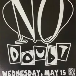 No Doubt - 1997 Paul Cutler Promo Poster Hollywood, CA Palladium Gig Posters