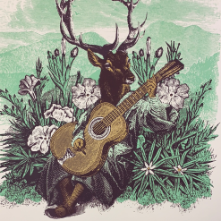 The Lumineers - 2013 Nate Duval Poster Morrison, CO Red Rocks