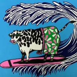 Cows On Vacation - 2021 Jim Pollock Poster Art Print Phish 3/3 Art Prints