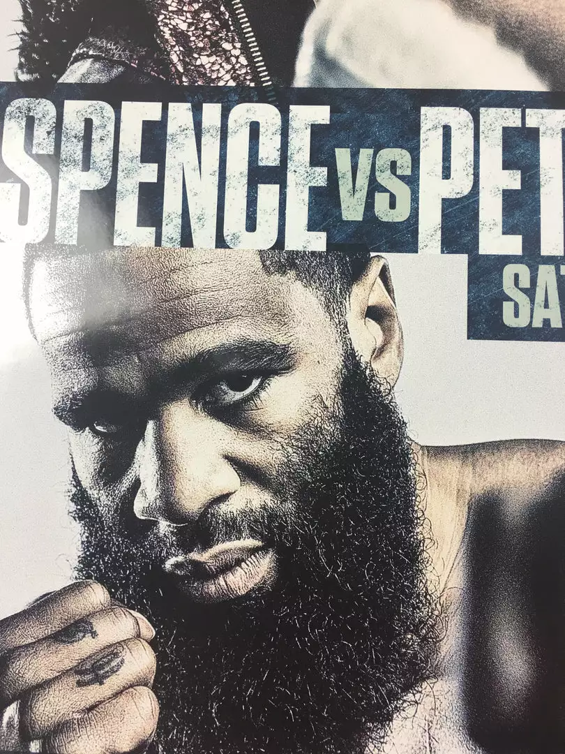 Sold Out Posters Spence Vs. Peterson Championship Boxing Poster 4 Sold Out Posters Spence Vs. Peterson Championship Boxing Poster