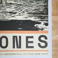 Sold Out Posters Gig Posters Rolling Stones - 2019 Poster No Filter Tour Jacksonville, FL