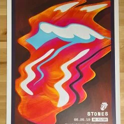 Sold Out Posters Rolling Stones - 2019 Poster No Filter Tour Glendale, AZ