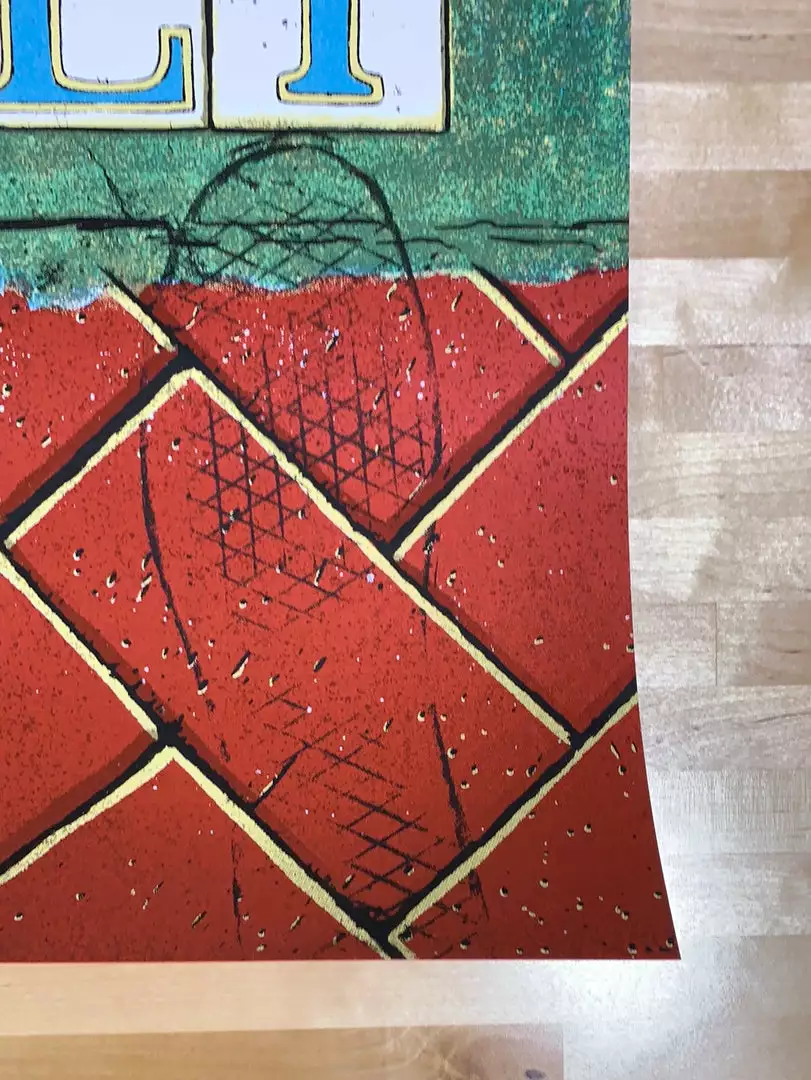 Billy Strings - 2021 Mike Tallman Poster New Orleans, LA 3/24 1st 7 Billy Strings - 2021 Mike Tallman Poster New Orleans, LA 3/24 1st