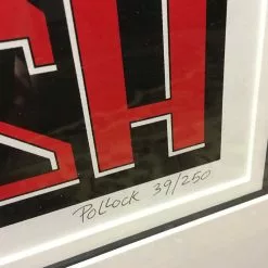 Phish - 1997 Jim Pollock Poster Art Of Modern Rock Series, Framed