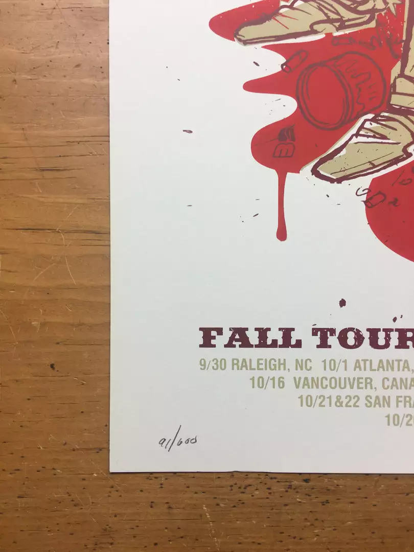 Moe. - 2005 Methane Studios Poster Fall Tour 9 Moe. - 2005 Methane Studios Poster Fall Tour