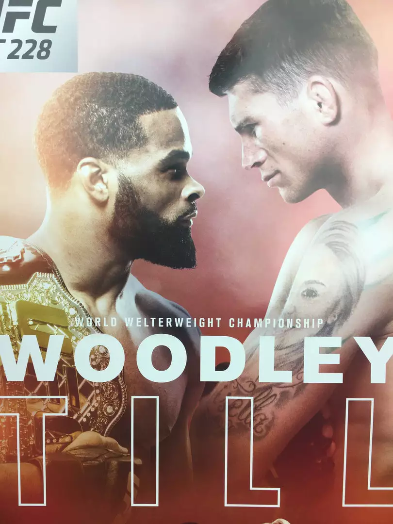 Sold Out Posters UFC 228 2018 Poster Woodley Vs Till And Montano Vs Shevchenko 5 Sold Out Posters UFC 228 2018 Poster Woodley Vs Till And Montano Vs Shevchenko